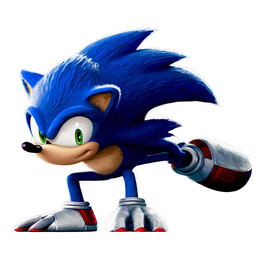 Sonic The Hedgehog Movie Version Png Xxc PNG