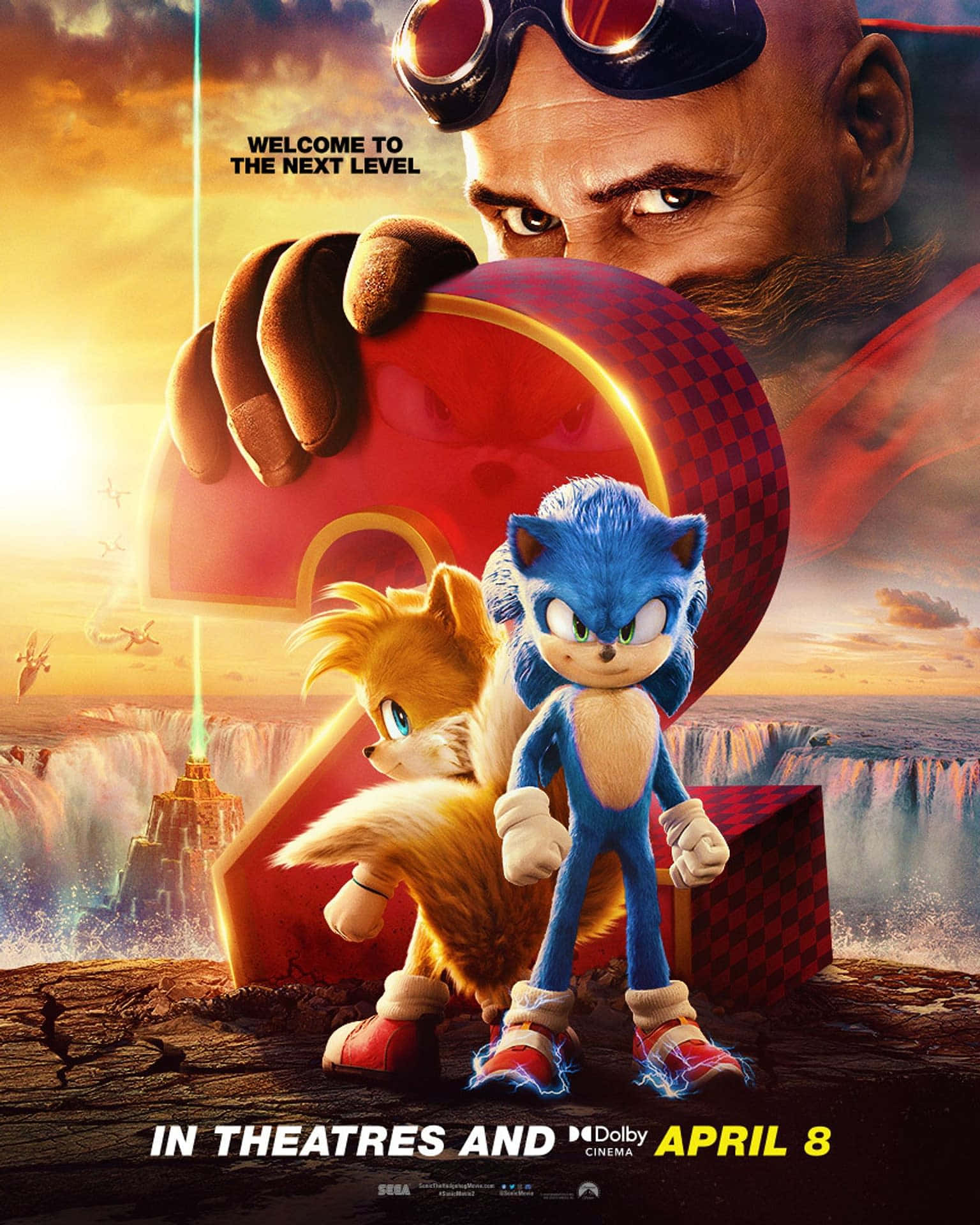 Sonicthe Hedgehog 2 Affisch