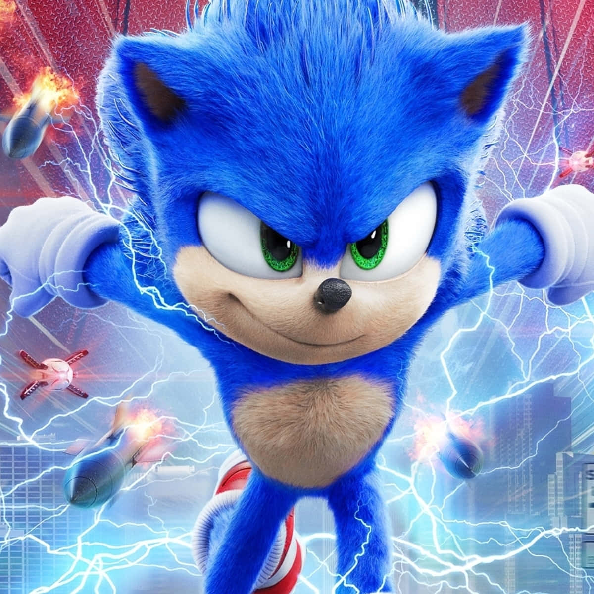 Pósterde La Película De Sonic The Hedgehog