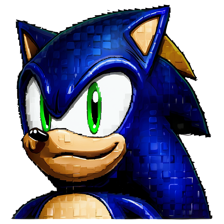 Download Sonic The Hedgehog Pixel Art Png 84 | Wallpapers.com