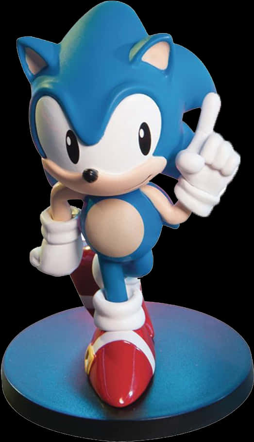 Sonic The Hedgehog Statue PNG