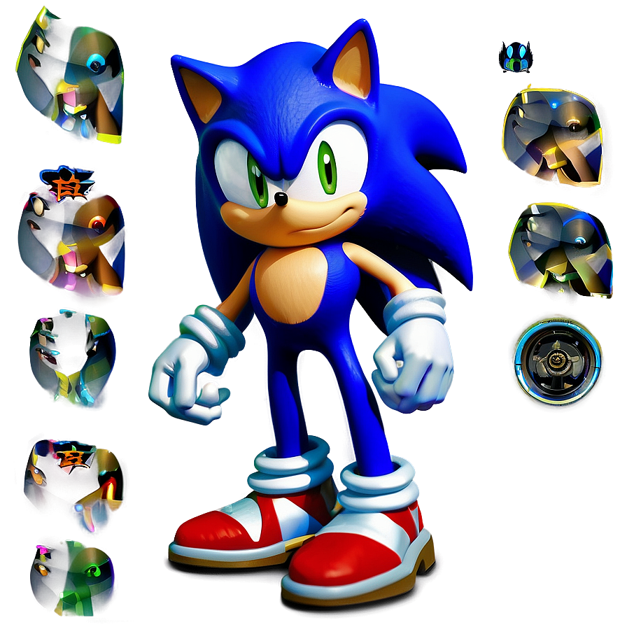 Sonic Tv Show Characters Png Njc PNG