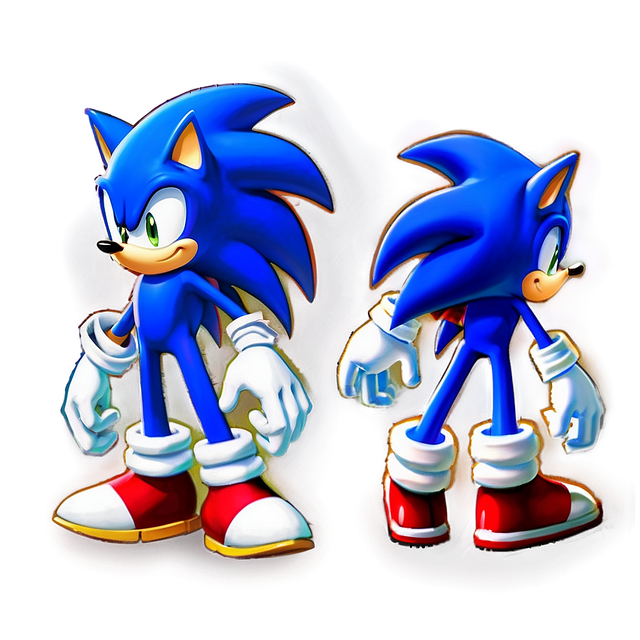 Sonic Winter Outfit Png 04292024 PNG