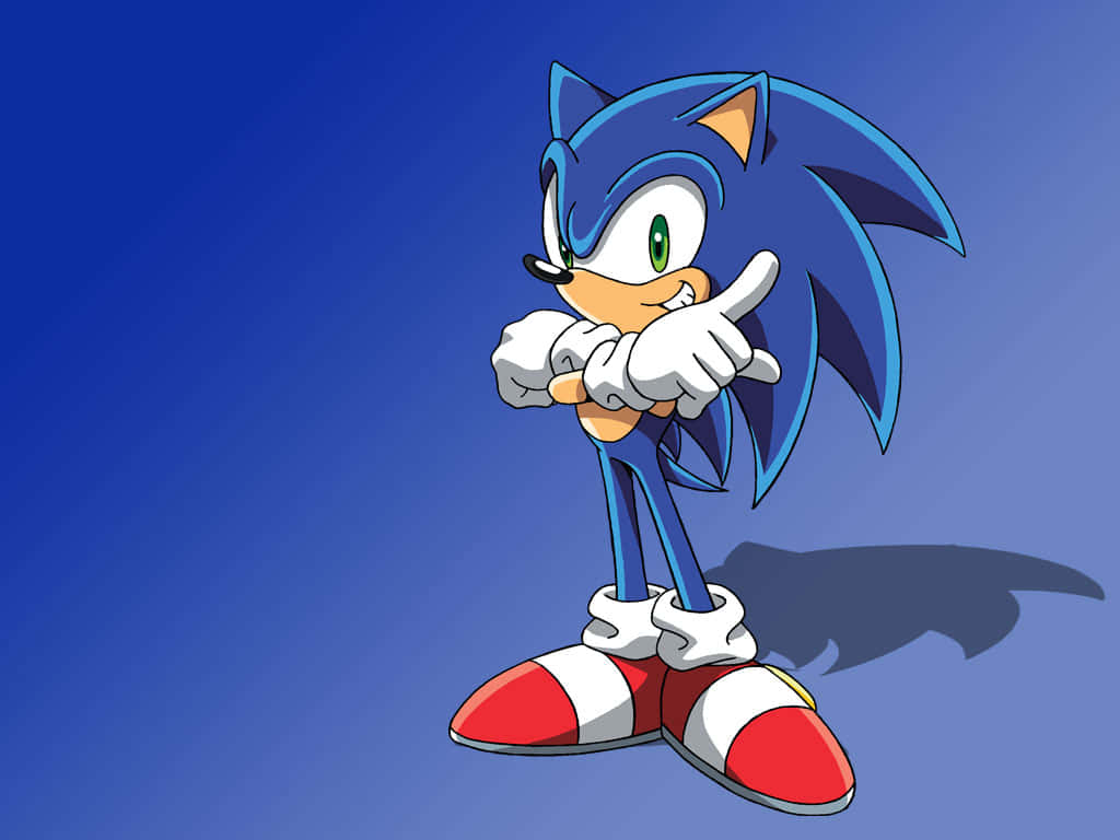 Sonic X and friends in action Wallpaper