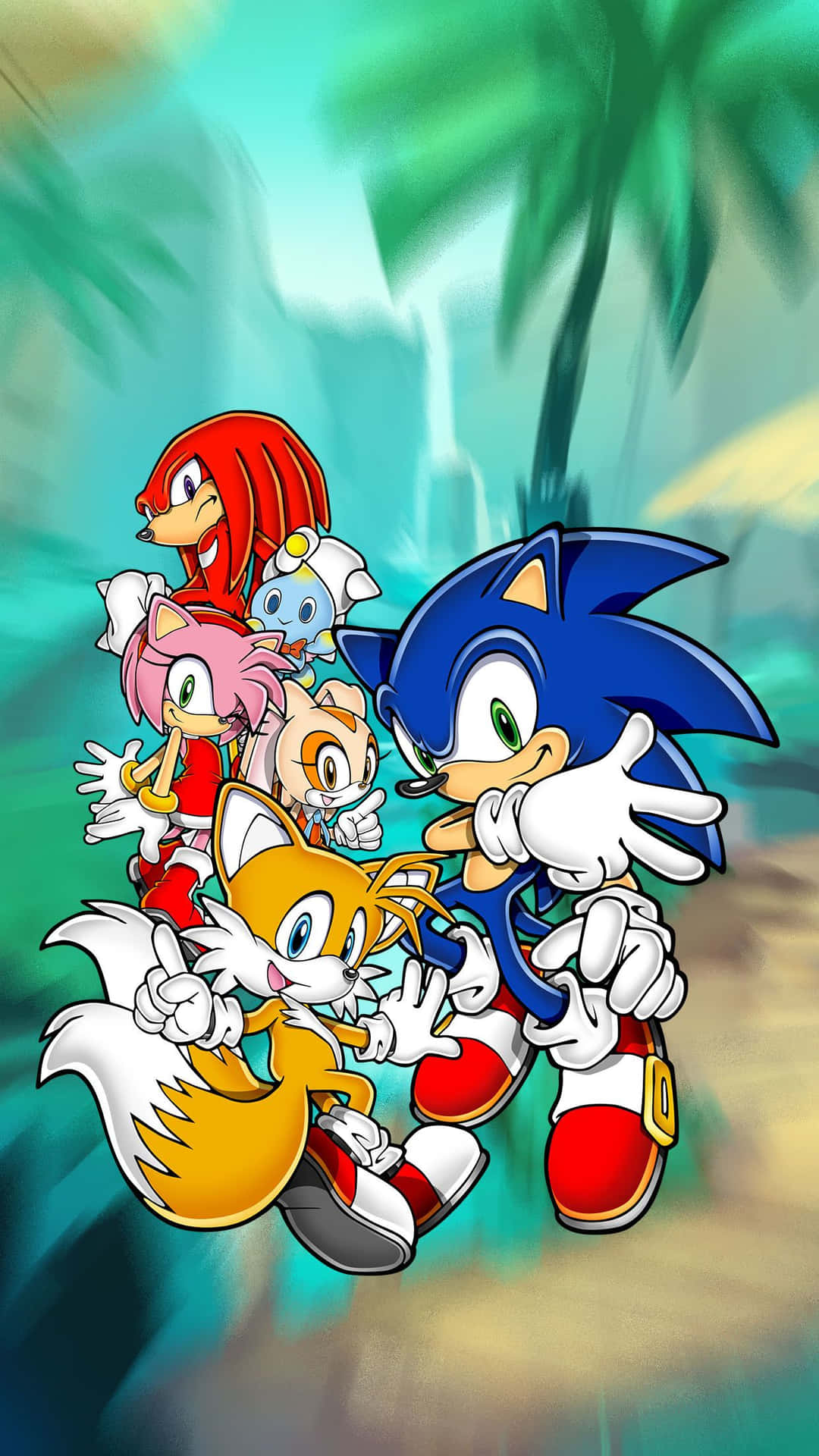 Sonic The Hedgehog And Friends Wallpaper  Sonic the hedgehog Friends  wallpaper Sonic