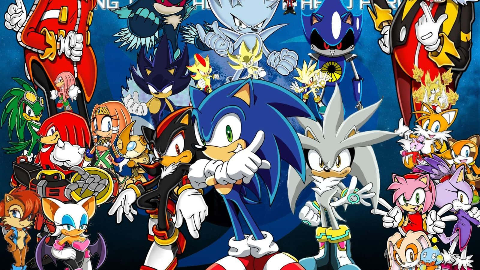 Sonic X - The Ultimate Adventure Wallpaper