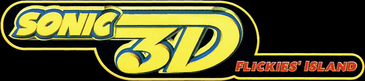 Sonic3 D Flickies Island Logo PNG