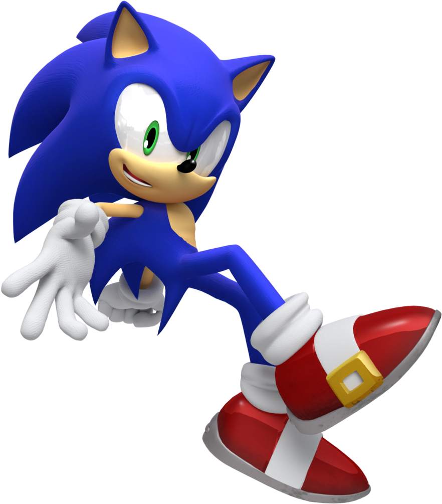 Sonic_ Hedgehog_ Classic_ Pose_ Render.png PNG