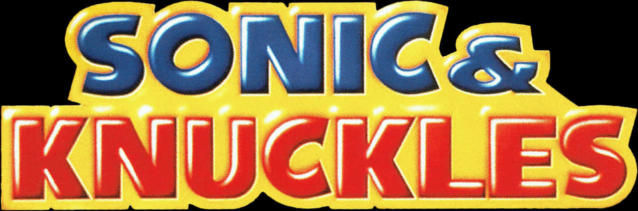 Sonicand Knuckles Logo PNG