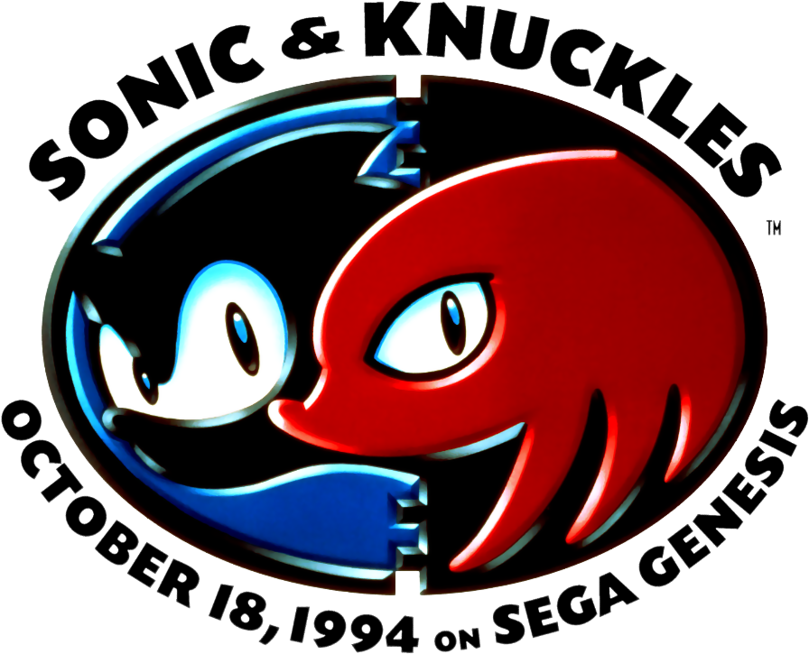 Sonicand Knuckles Logo1994 PNG
