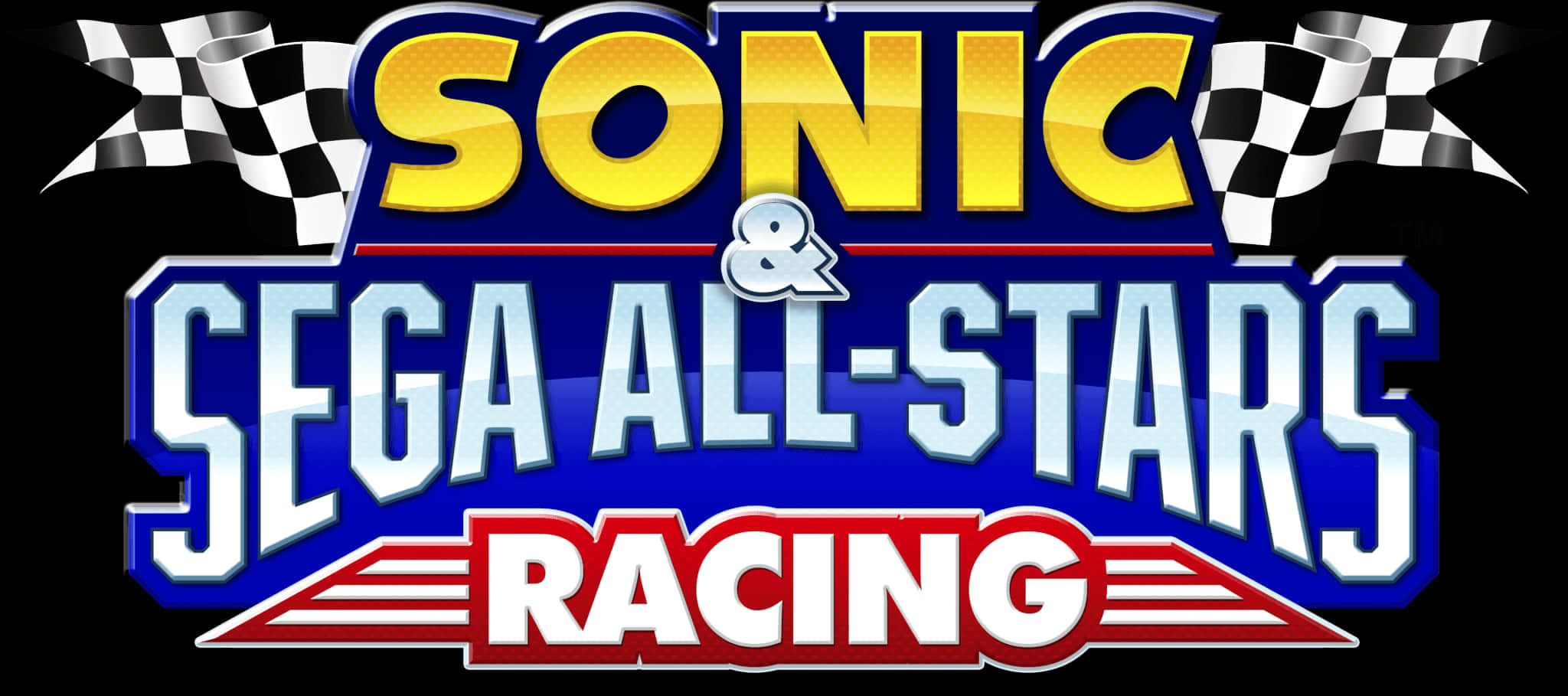 Sonicand S E G A All Stars Racing Logo PNG