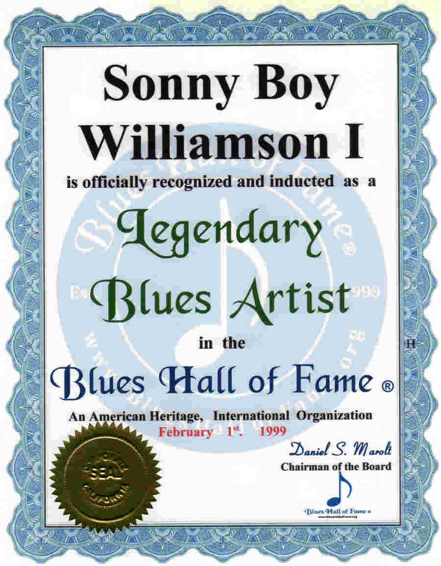 Sonny Boy Williamson I Performing With Harmonica Wallpaper
