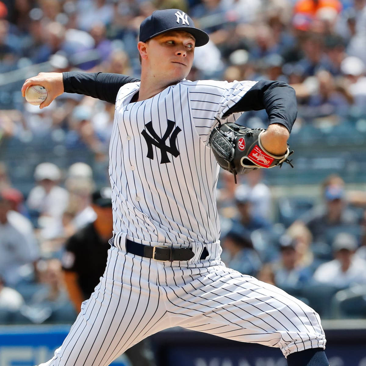 Sonny Gray In Front Of Crowd Wallpaper