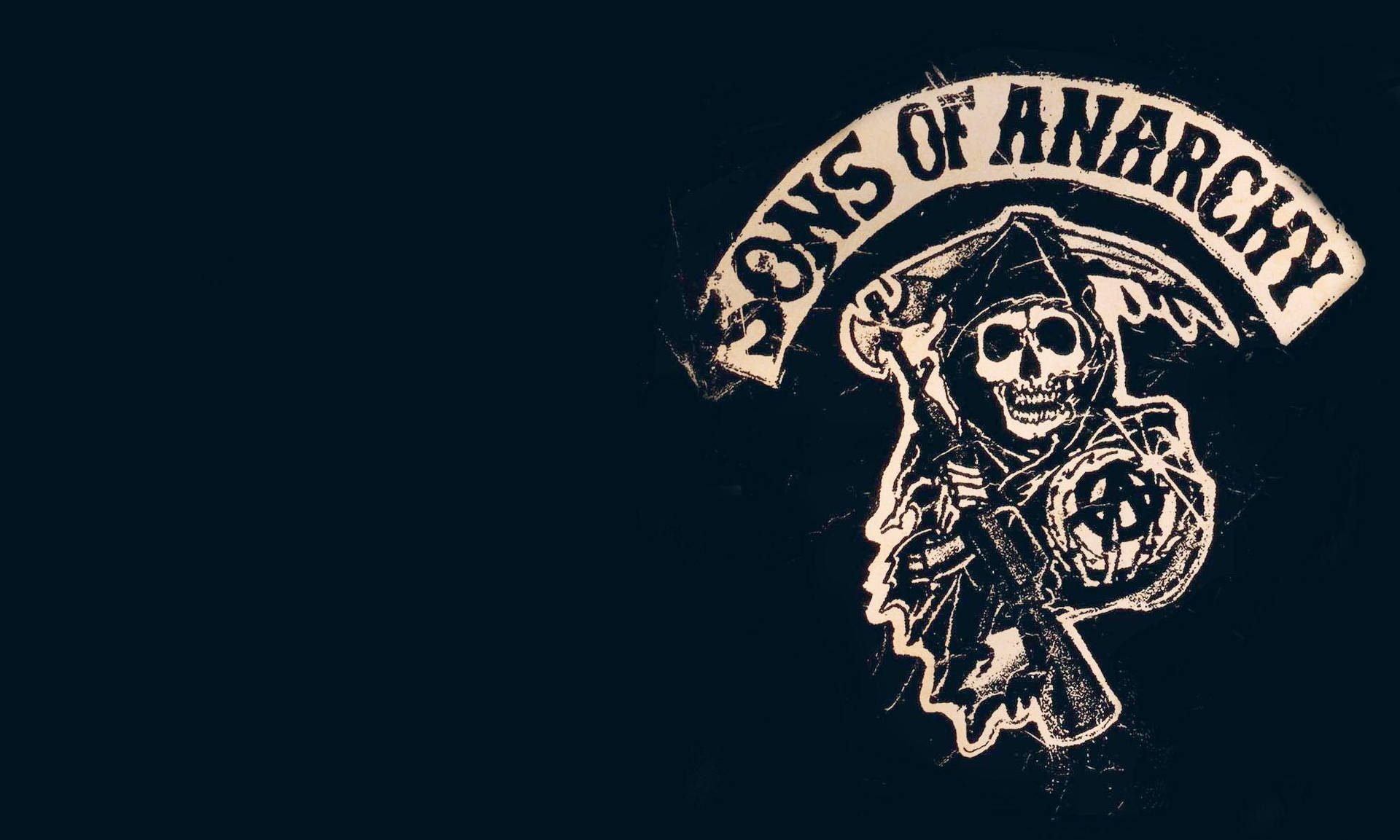 sons of anarchy reaper logo wallpaper