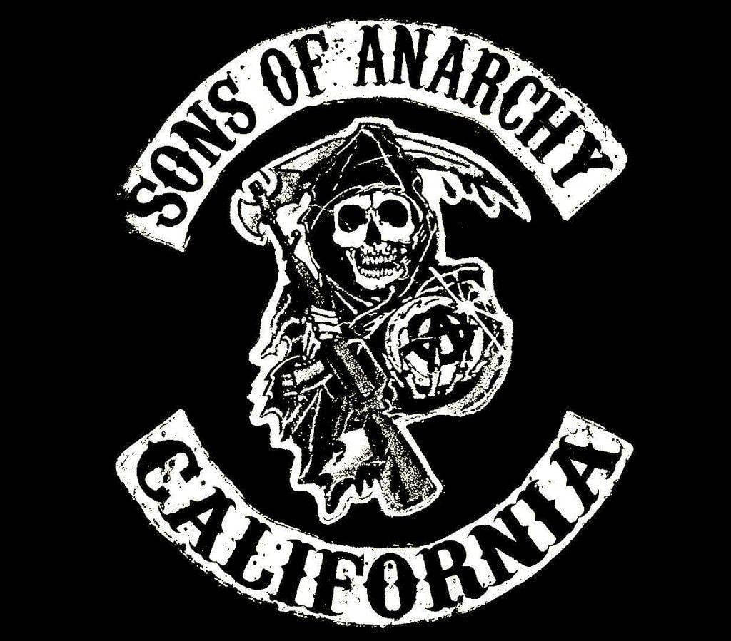 sons of anarchy reaper logo wallpaper
