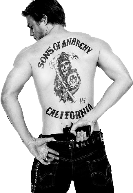 Sonsof Anarchy Back Tattoo PNG