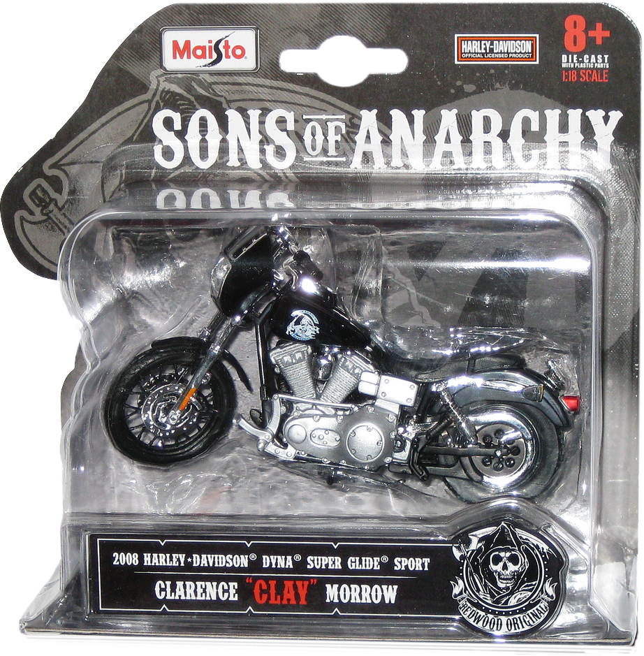 Sonsof Anarchy Clay Morrow Harley Davidson Model PNG
