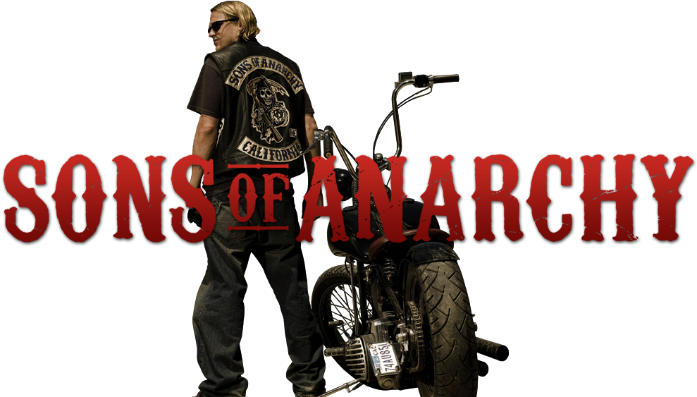 Sonsof Anarchy Motorcycleand Logo PNG