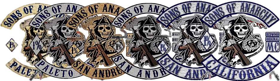 Sonsof Anarchy Patches Banner PNG