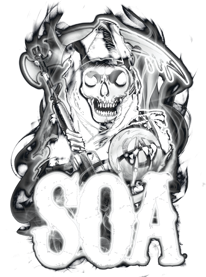 Sonsof Anarchy Skull Logo PNG