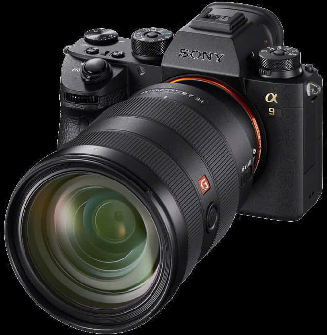 Sony Alpha A9 Mirrorless Camera PNG