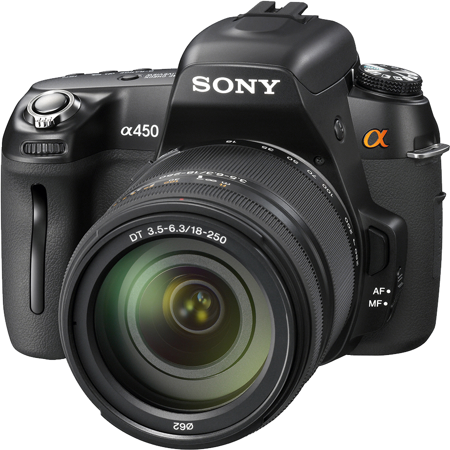 Sony Alphaa450 D S L R Camera PNG