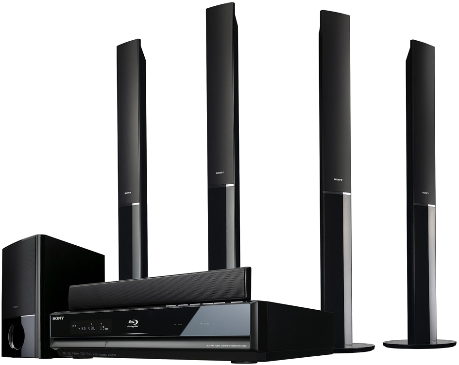 Sony Home Theater System PNG