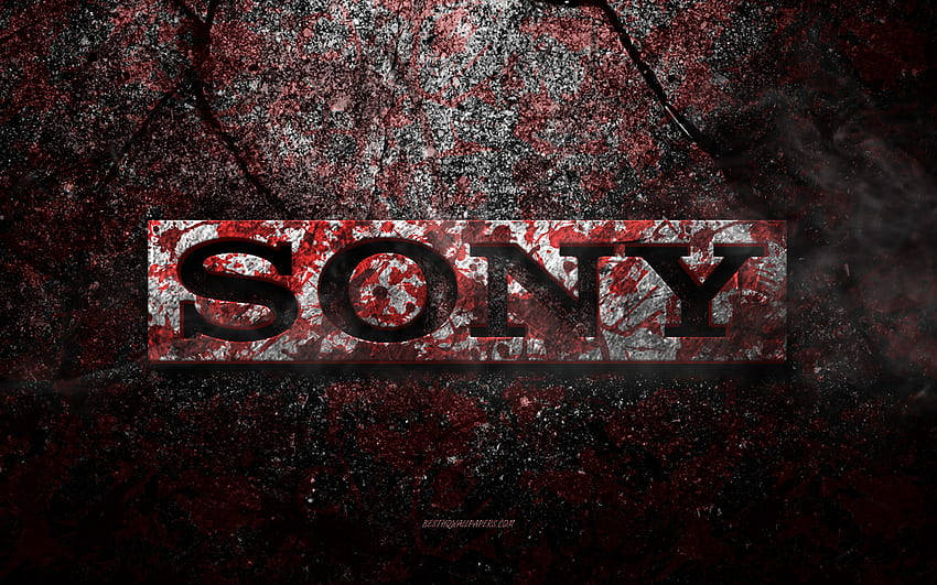 Sony Logo Blood Splatter Effect Picture