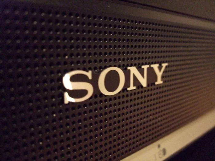 Logotipode Sony En El Dispositivo. Fondo de pantalla