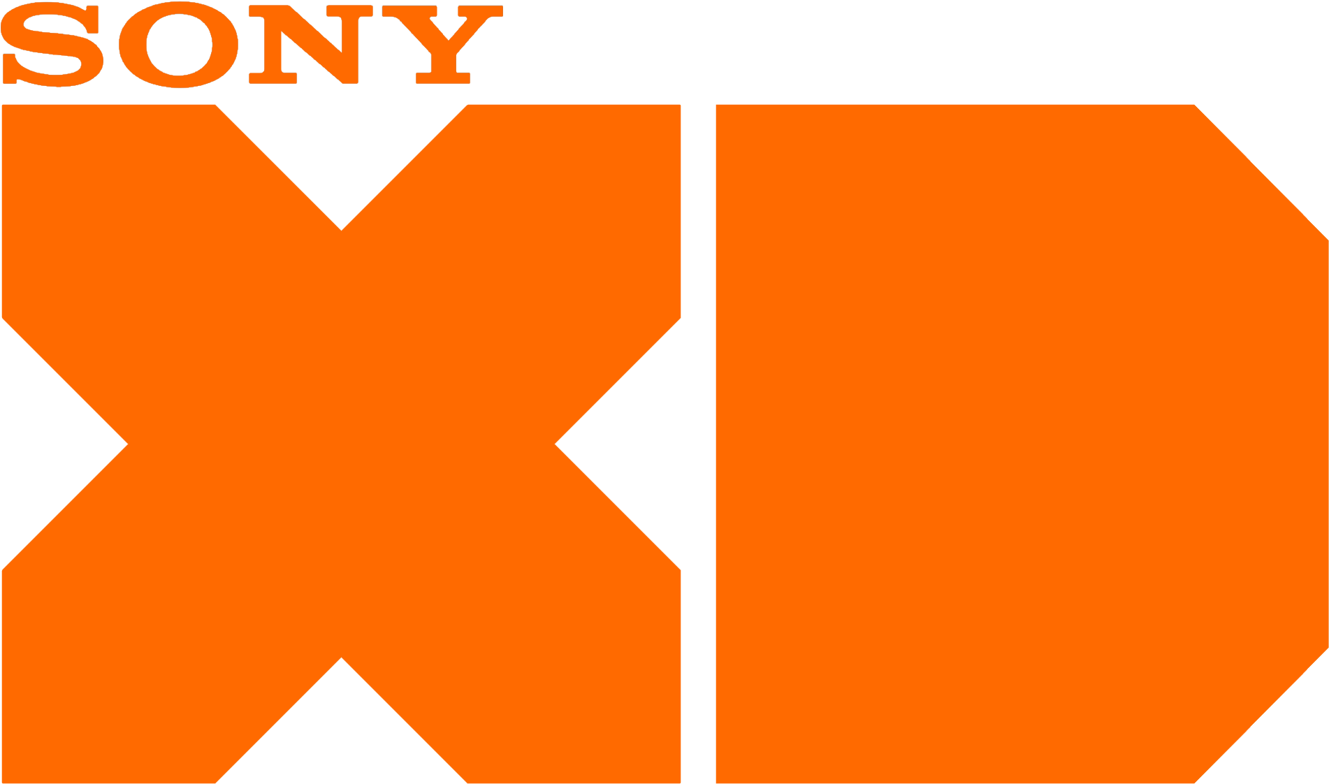 Sony Logo Orange Background PNG