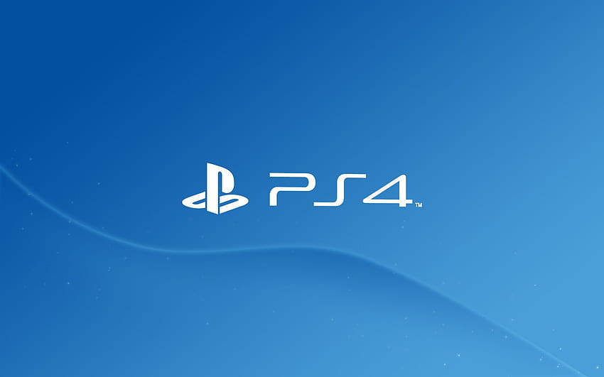 Sony Logo Ps4 Blue Wallpaper