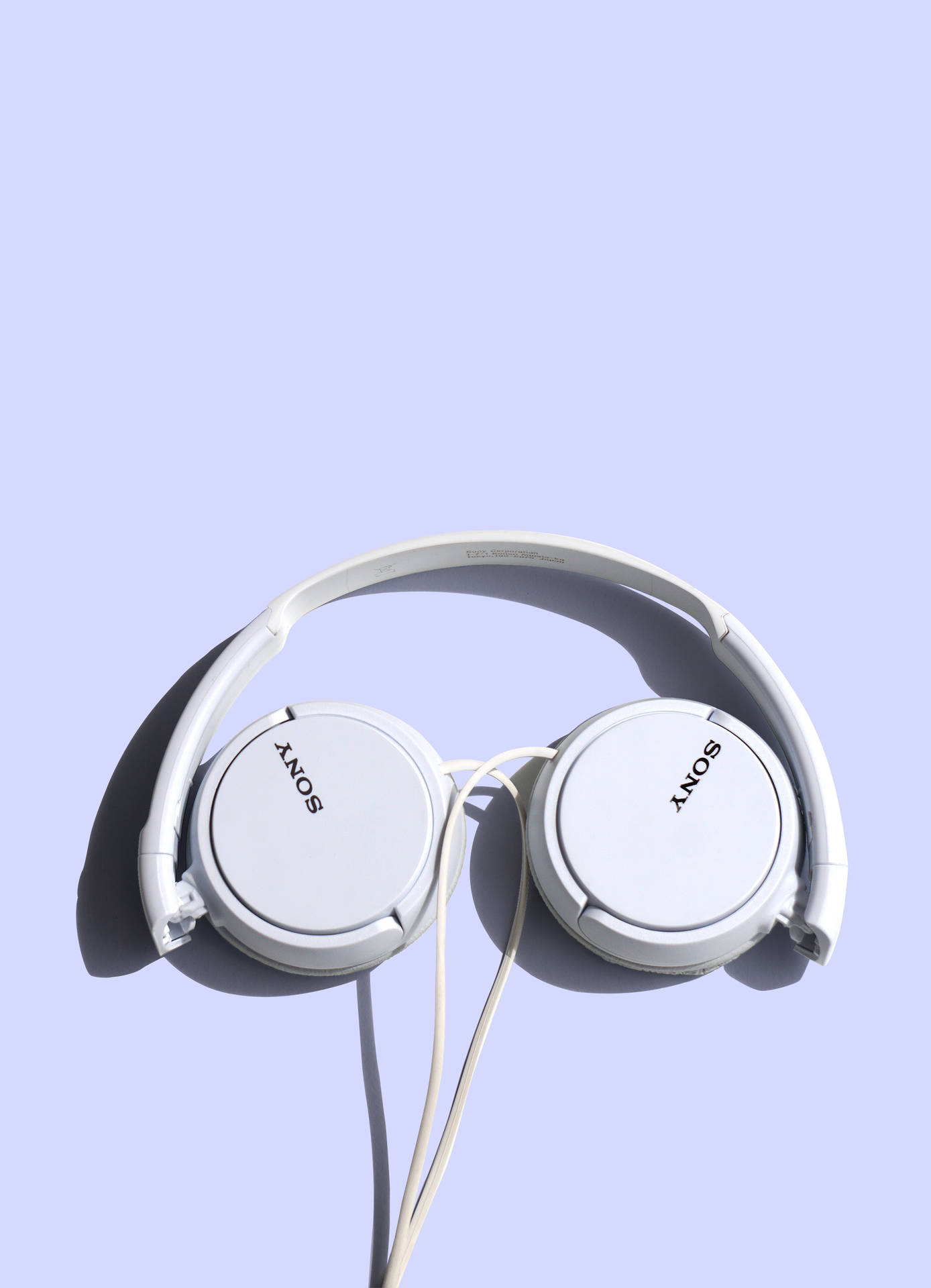 Sony White Headphones Wallpaper
