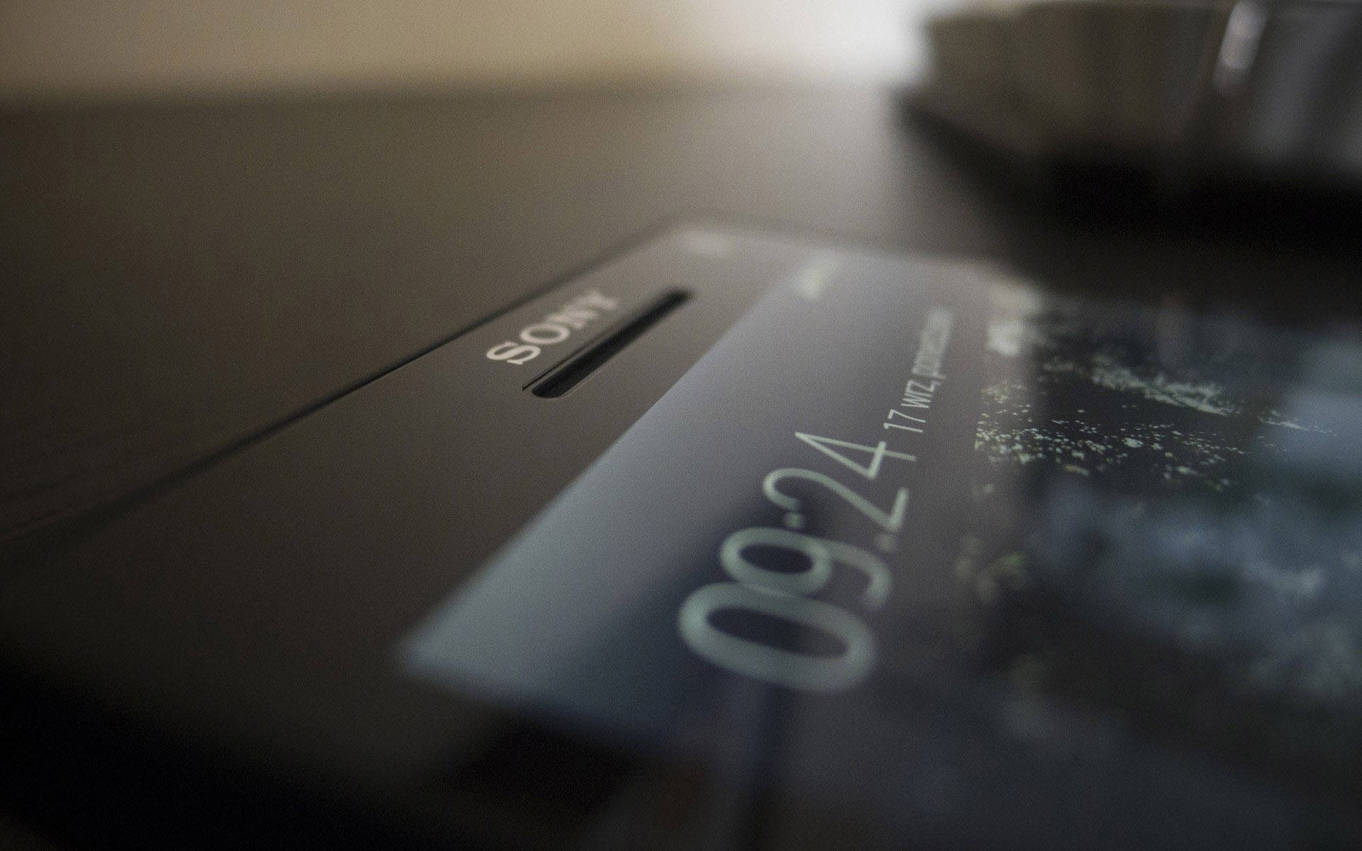 Fechamentoem Close-up De Sony Xperia. Papel de Parede