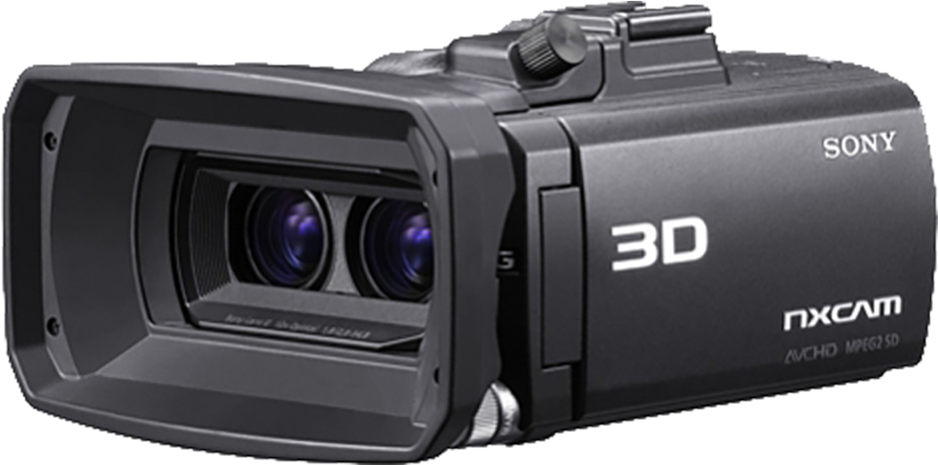 Sony3 D N X C A M Camcorder PNG