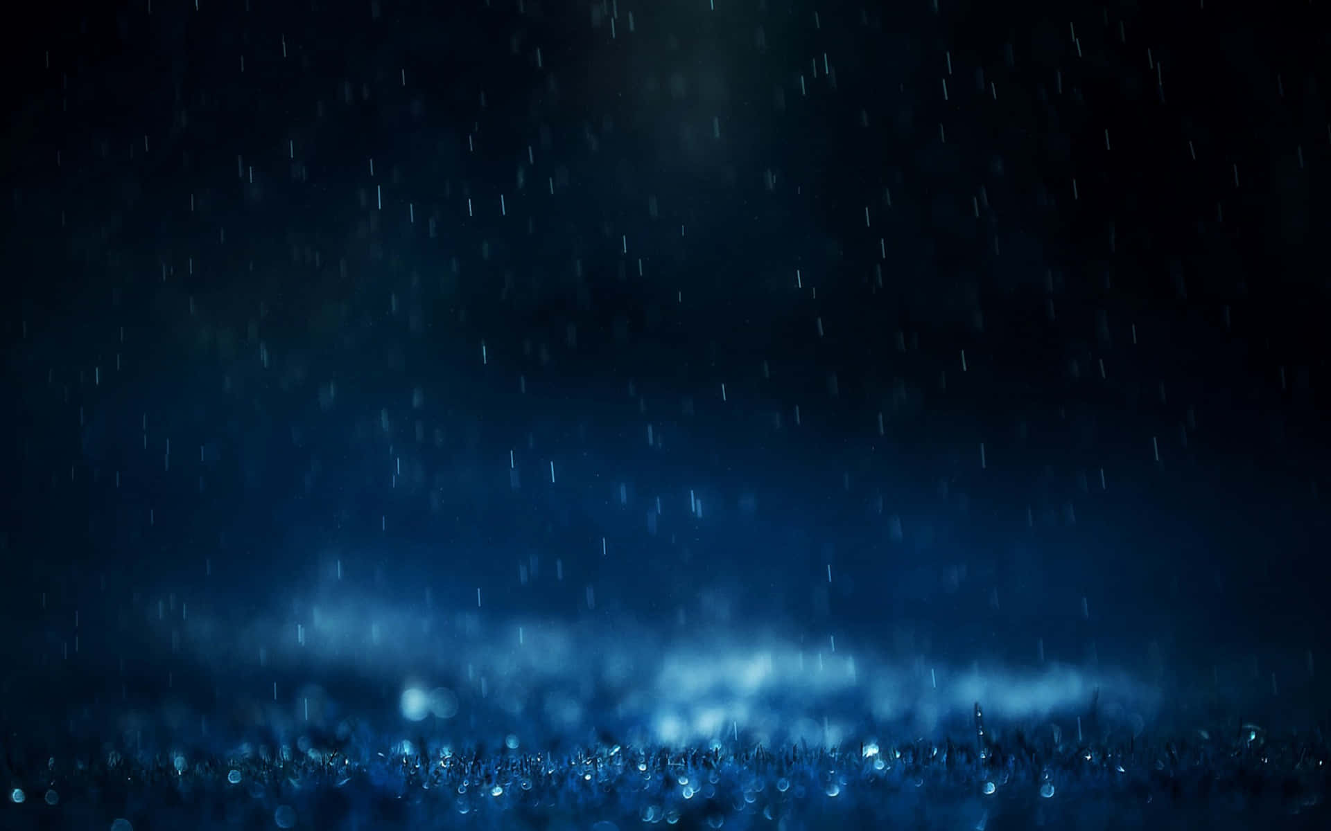 Soothing Rain Drops Desktop Background Wallpaper