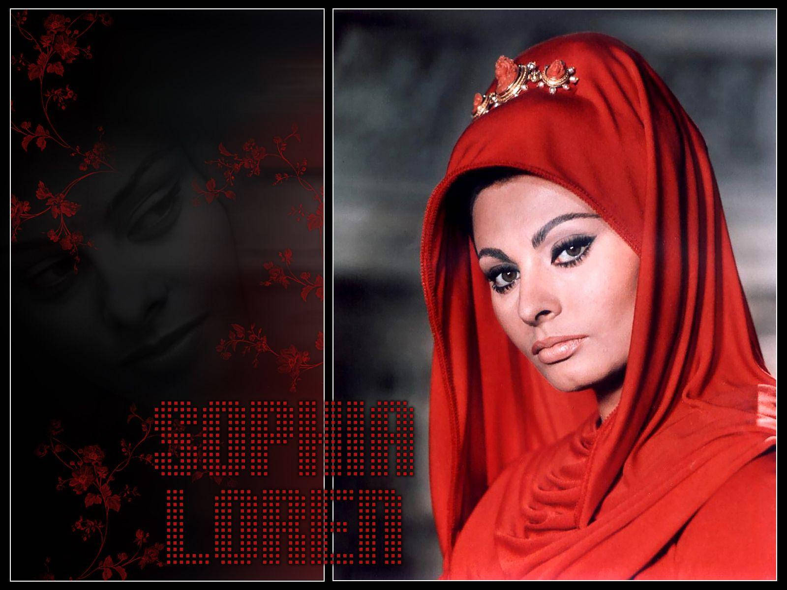 Sophia Loren In El Cid Movie Wallpaper