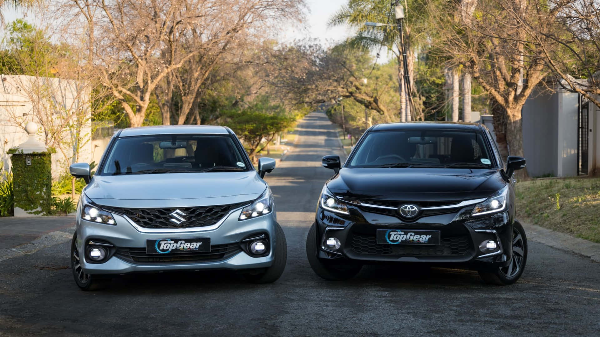 Verfijnd En Stijlvol, De Suzuki Baleno In Prachtige Staat Achtergrond