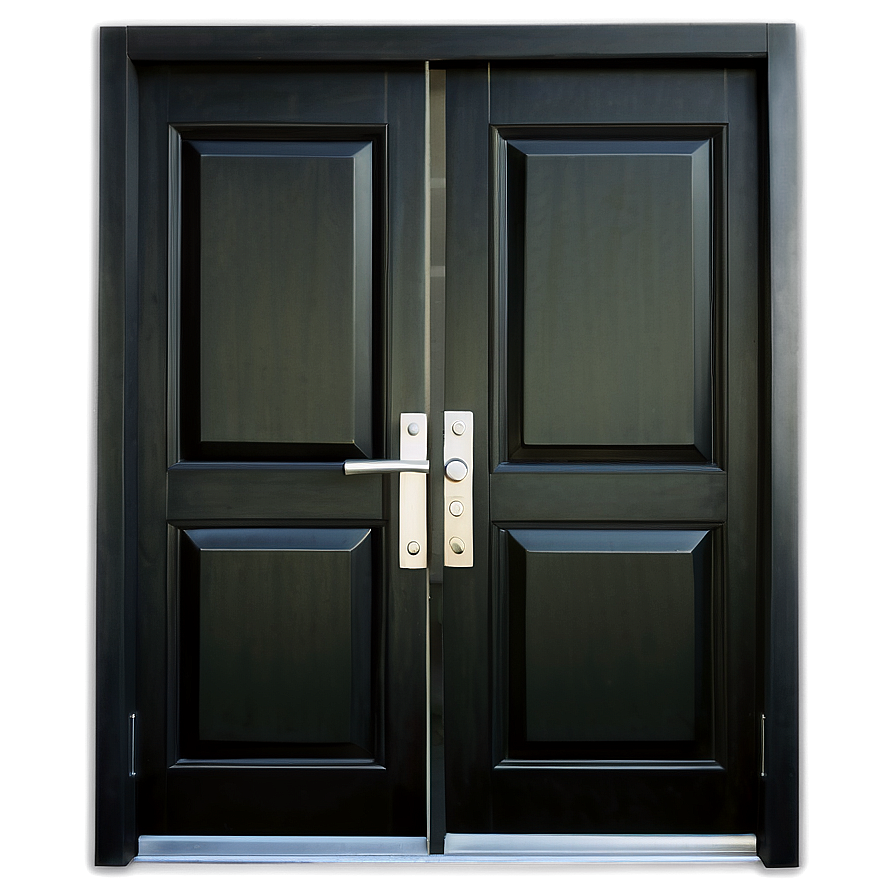 Sophisticated Black Door Png Tvc37 PNG