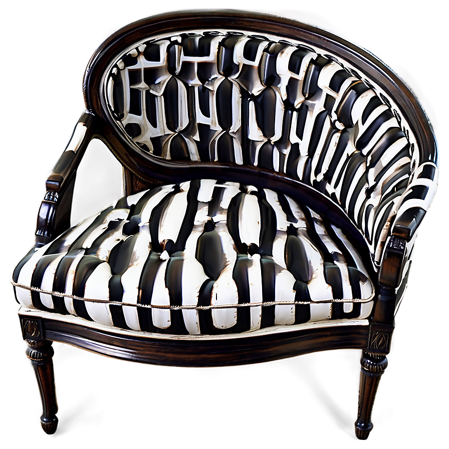 Sophisticated Chaise Silla Png 06242024 PNG