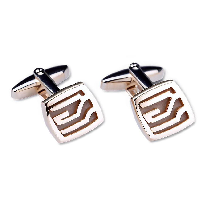 Sophisticated Cufflinks Png 06112024 PNG