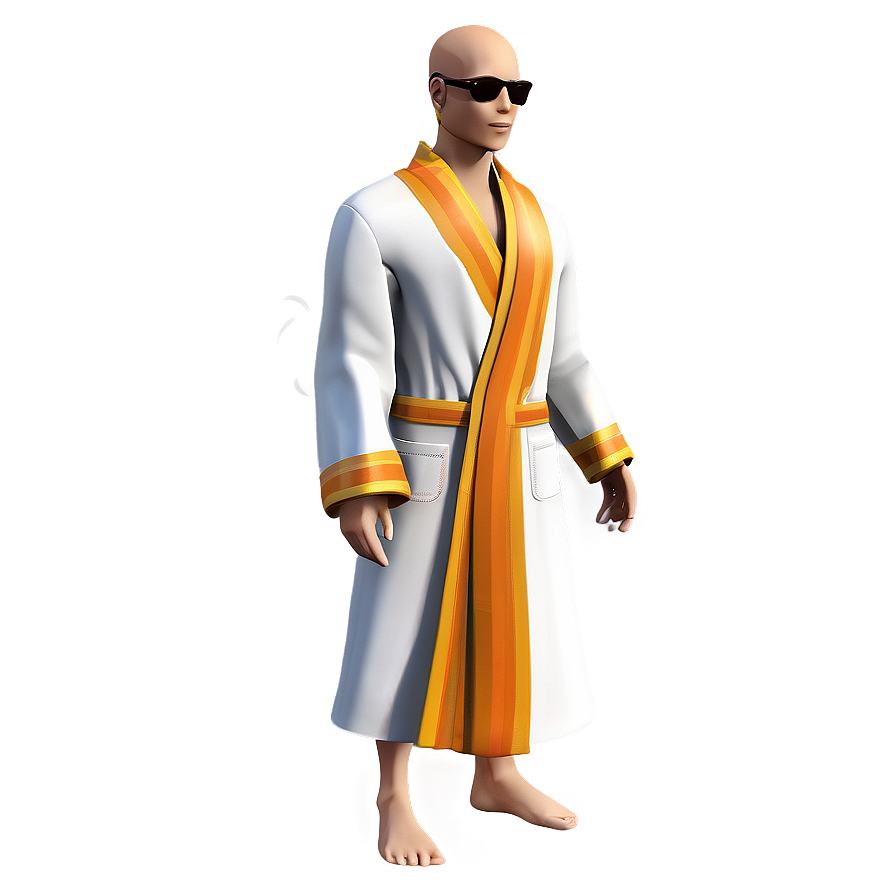 Sophisticated Smoking Robe Png 06132024 PNG