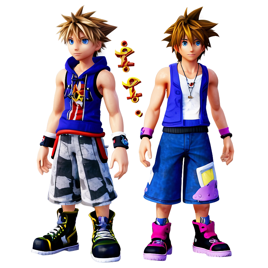 Sora And Riku Png 06252024 PNG