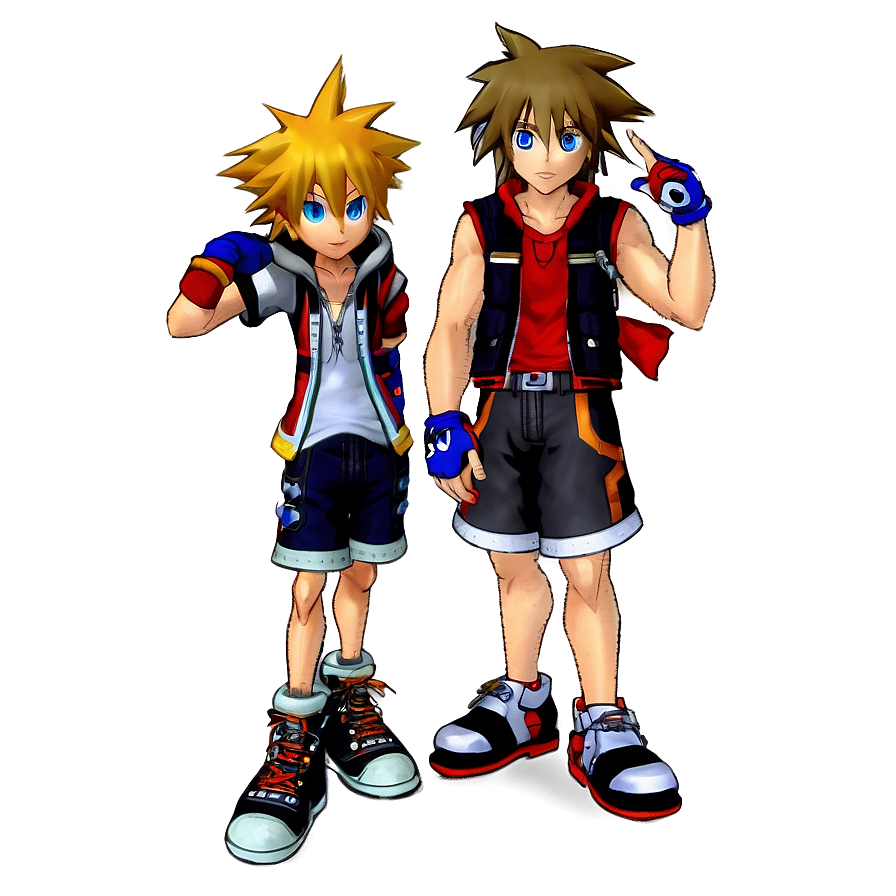 Sora And Riku Png 06252024 PNG