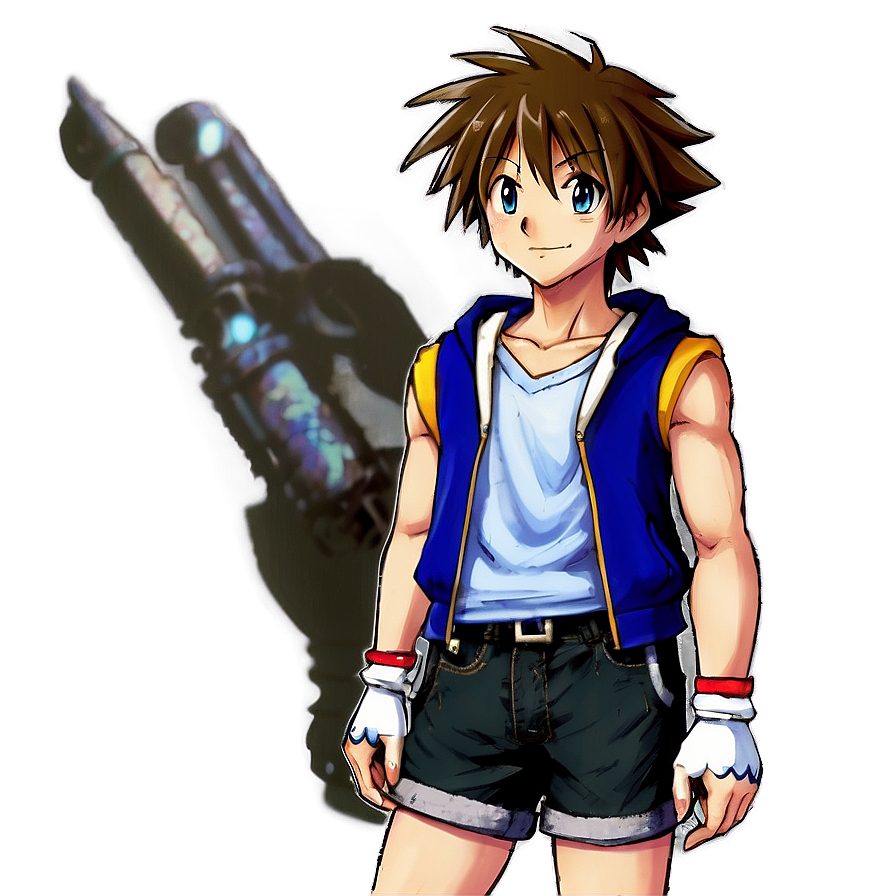 Sora In Twilight Town Png 69 PNG