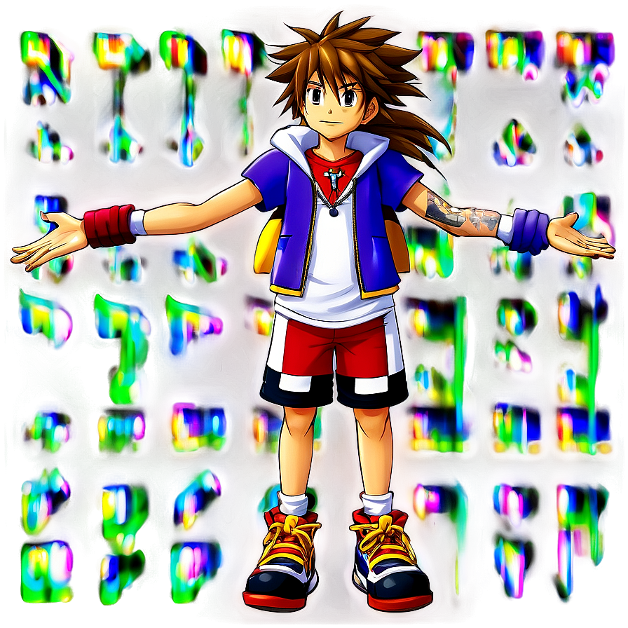 Sora In Twilight Town Png Dfq98 PNG