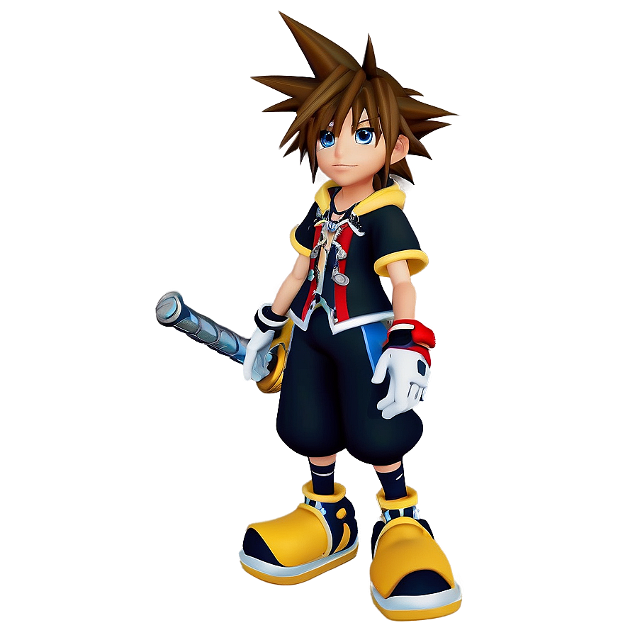 Sora Kingdom Hearts 1 Png Xhi41 PNG