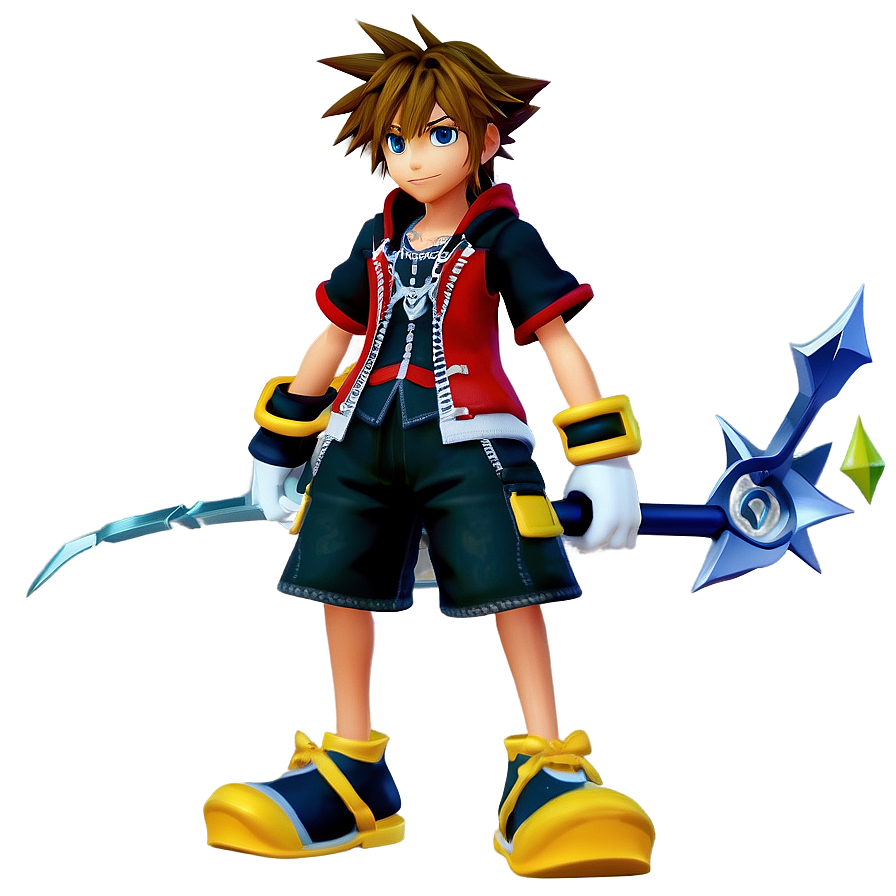 Sora Kingdom Hearts 3 Png 06252024 PNG