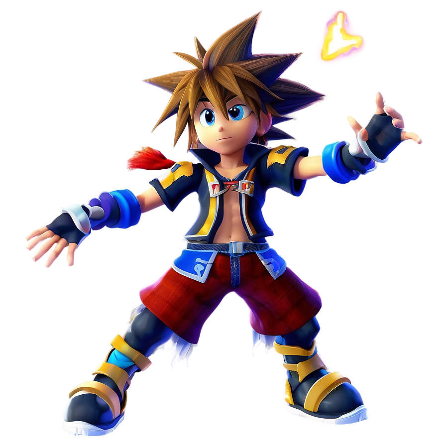 Sora's Valor Form Png Wai PNG