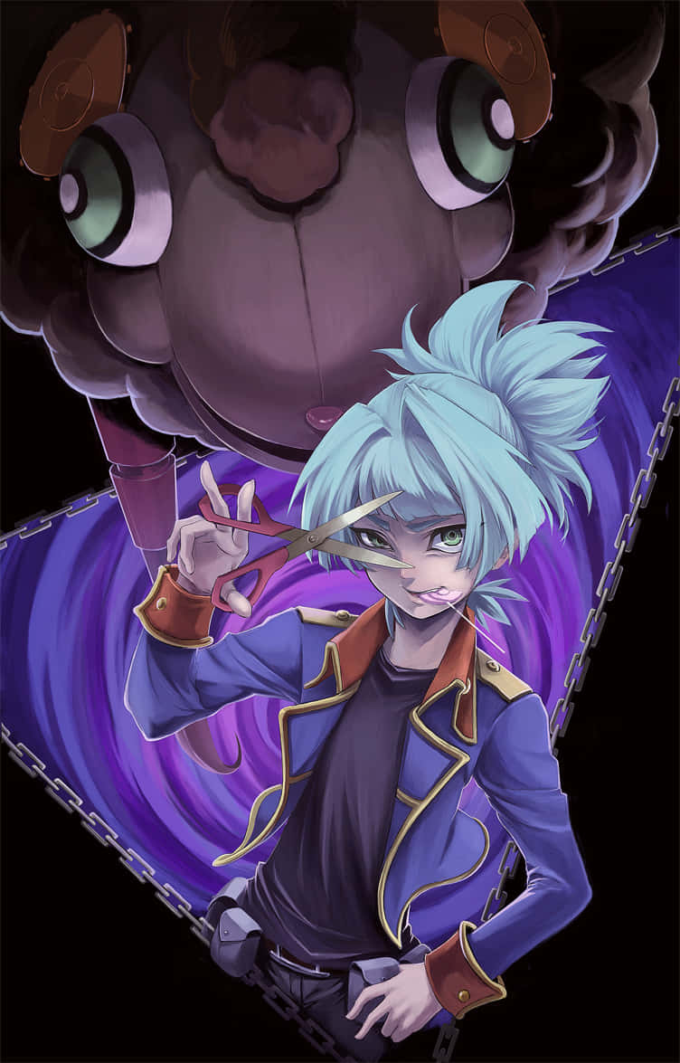 Sorashiunin, Personaje De Yu-gi-oh!, Posando En Una Impresionante Imagen De Fondo Para Tu Computadora O Celular. Fondo de pantalla