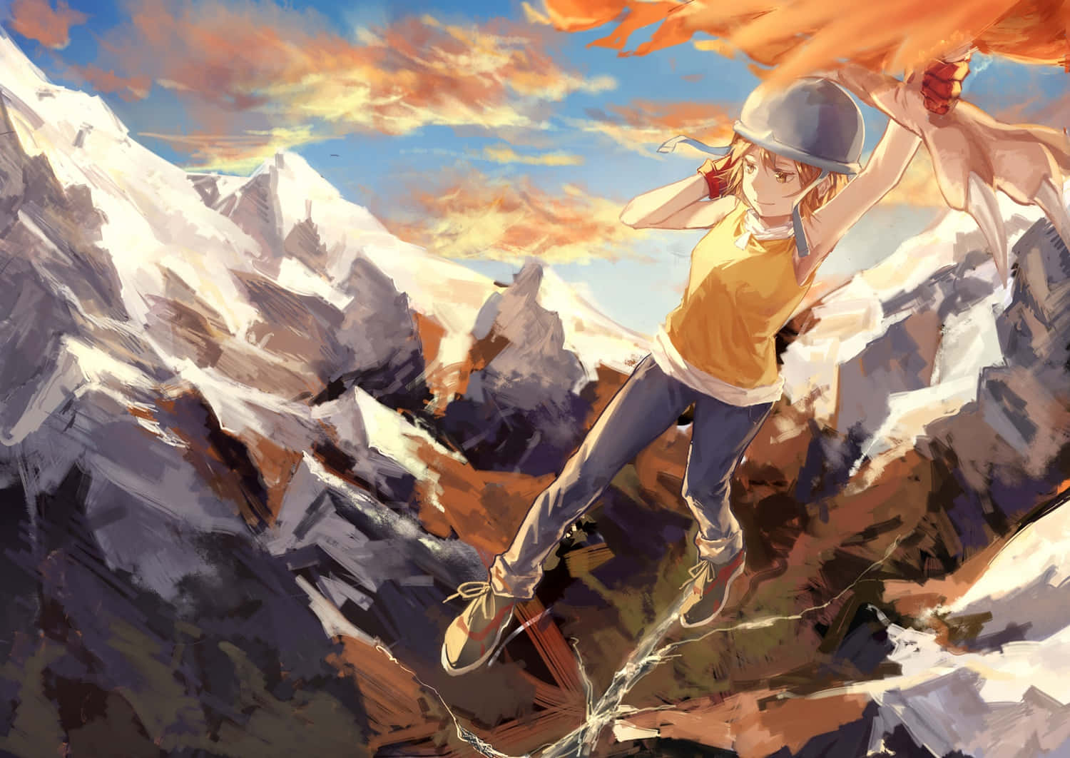 Sora Takenouchi, The Courageous Leader In "digimon Adventure" Wallpaper